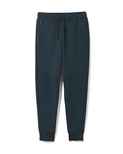 heren sweatbroek  blauw