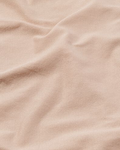 naadloze menstruatie slip met hoge taille lichte absorptie beige