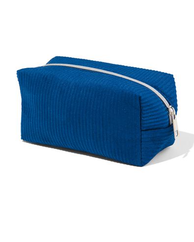 etui rib blauw