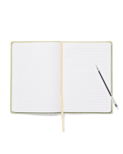 notitieboek A5 gelinieerd canvas