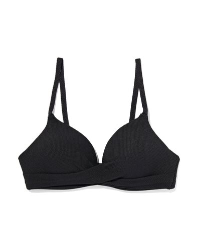 dames bikinitop zwart