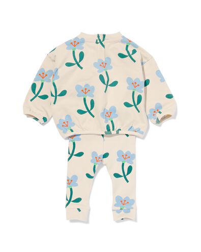 baby kledingset sweater en legging ecru