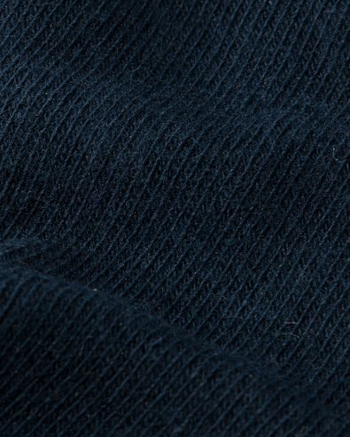 5-pak damessokken donkerblauw