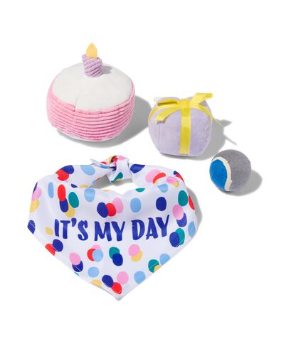 hondenspeelgoed cadeauset 4-delig