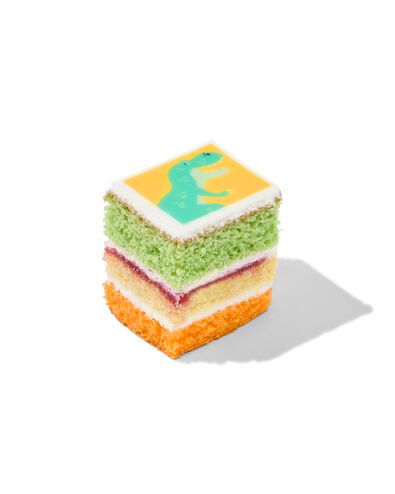dino drie kleuren cake 12 stuks