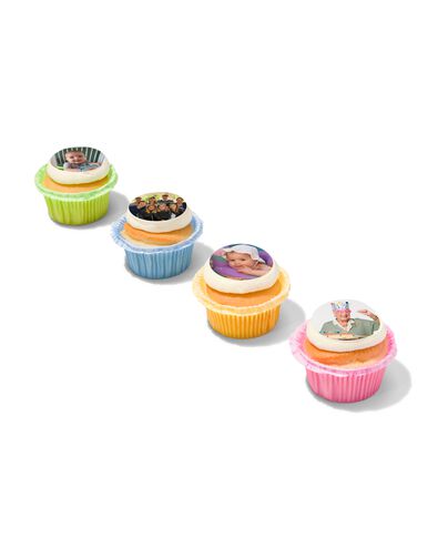 fotocupcake vanille 6 stuks