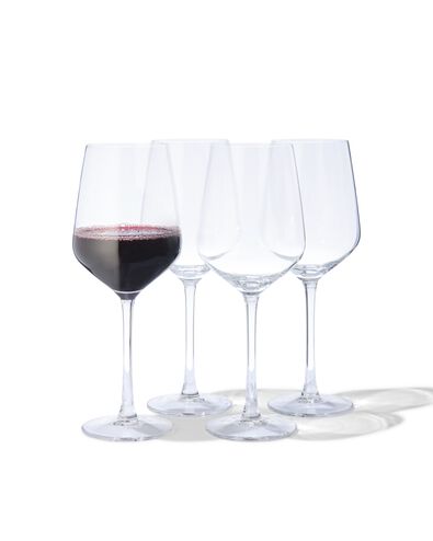 rodewijnglazen 490ml - 4 stuks