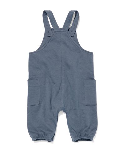 newborn tuinbroek sweat grijs