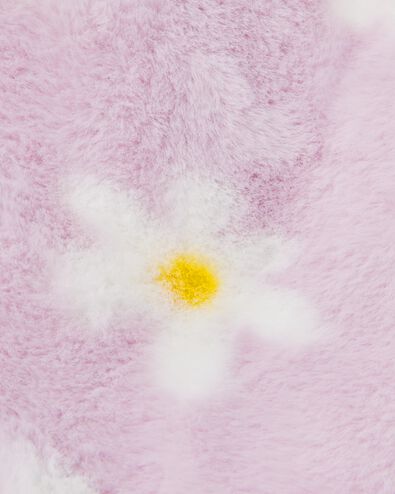 tas fluffy bloemen