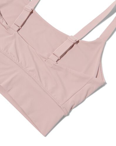 niet voorgevormde top zonder beugel ultimate comfort lichtroze