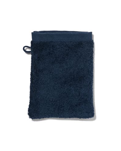 washand hotelkwaliteit extra zacht donkerblauw