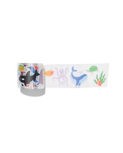 washi tape stickers zeedieren