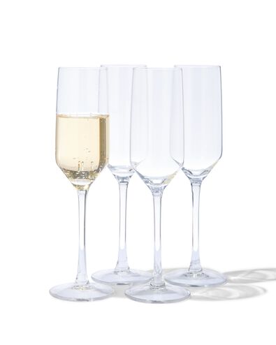champagneglazen 230ml - 4 stuks