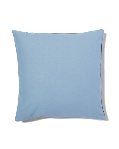 kussenhoes katoen 50x50 blauw