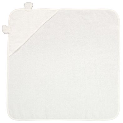 baby badcape met oortjes 70x70