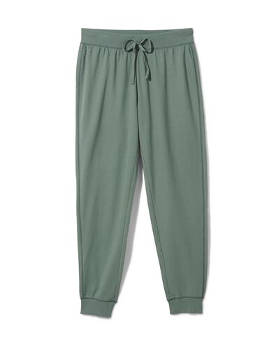 dames lounge sweatbroek katoen groen