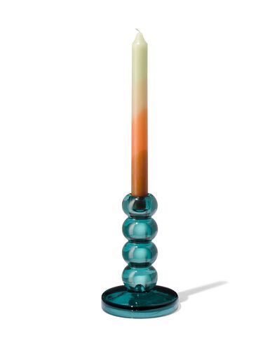kandelaar &Oslash;10.5x17 groen glas