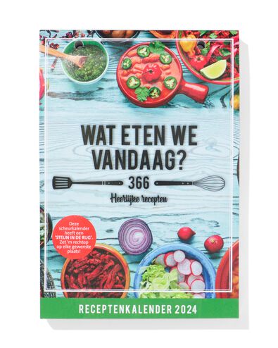 scheurkalender 2024 wat eten we vandaag