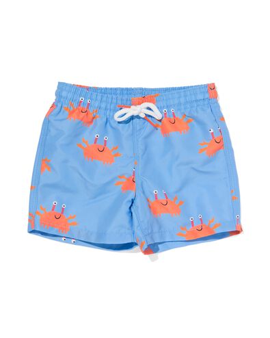 babyzwembroek krabben blauw