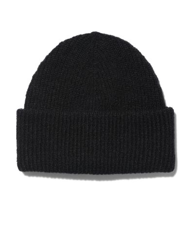 dames muts beanie met wol