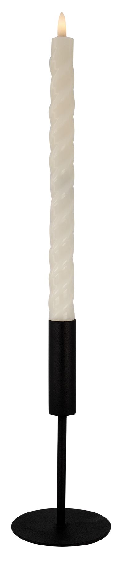 LED wax gedraaide huishoudkaars &Oslash;2.3x28.3 ivoor