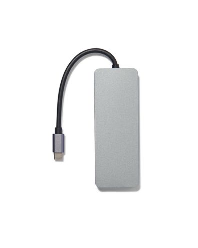 USB C hub grijs