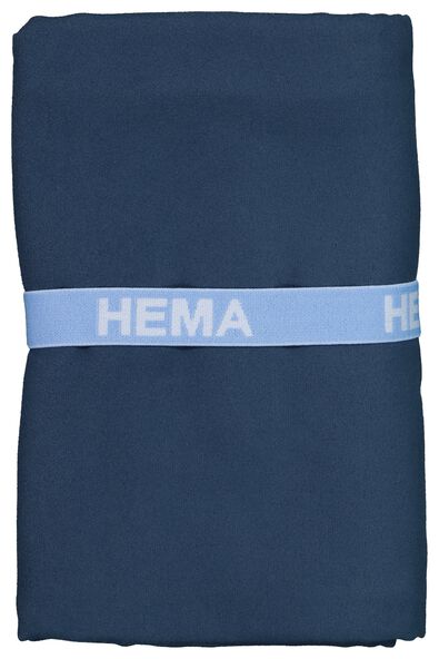microvezelhanddoek 110x175 blauw