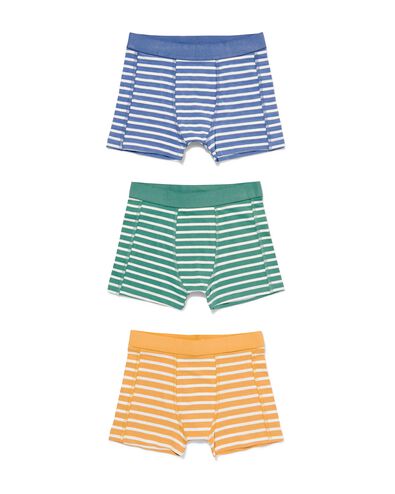 kinder boxers katoen stretch strepen - 3 stuks multi