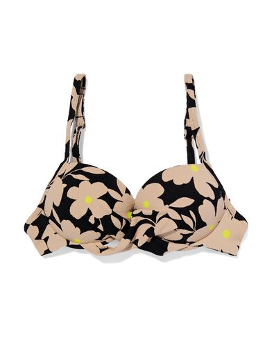dames push-up bikinitop cup B-E multi1