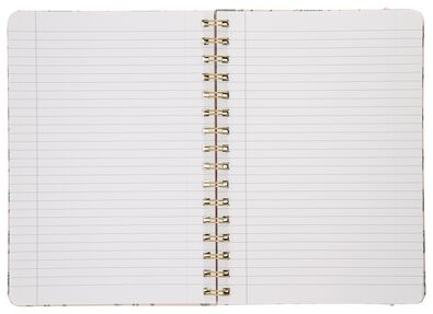 notitieboek met spiraal A5 gelinieerd zebra