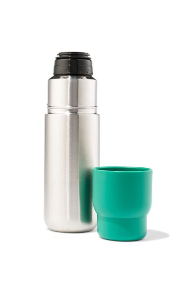 isoleerfles dubbelwandig rvs groen 500ml