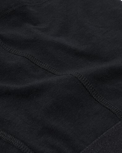 kinder boxers katoen/stretch - 3 stuks zwart