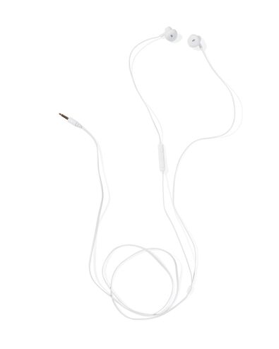 oortjes half in-ear premium wit