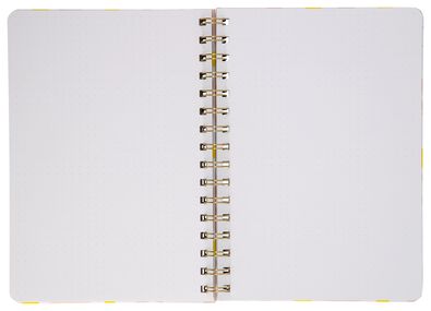 bullet journal met spiraal A5 bloemen