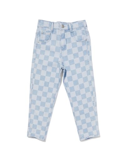 kinderjeans momfit lichtblauw