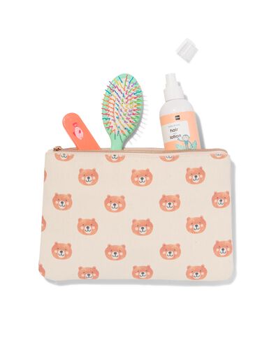 make-up tas plat beren 18x27