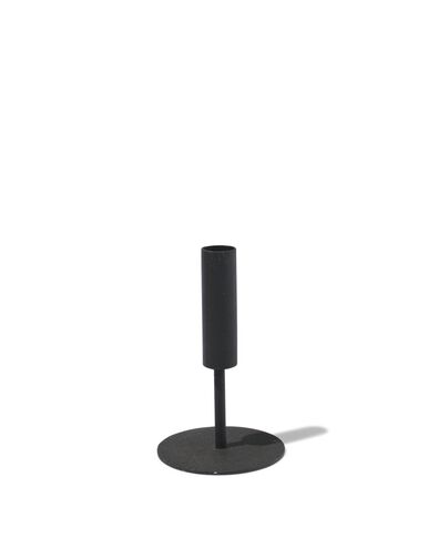 kandelaar - 15.5 cm - zwart
