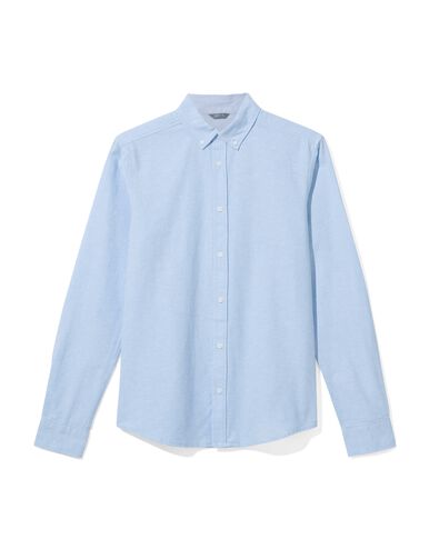 herenoverhemd  blauw