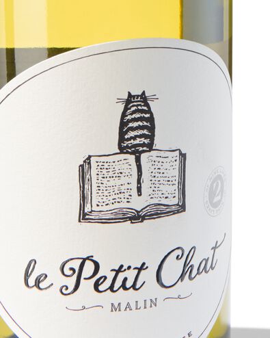 le petit chat malin - wit - 0,75 L