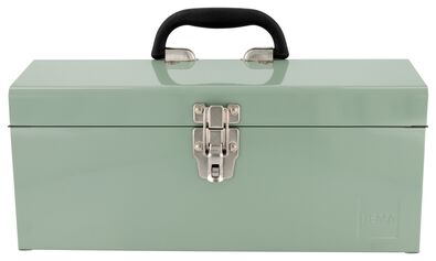 gereedschapskist 18x41x19 metaal groen