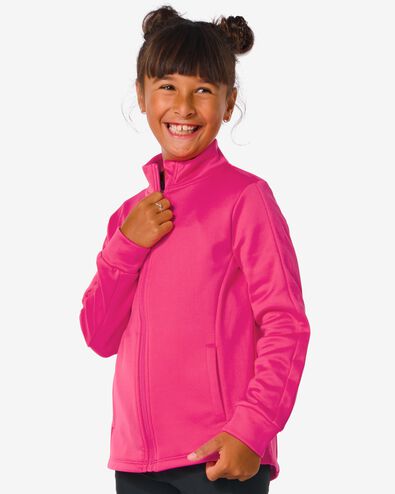 kinder trainingsjas roze