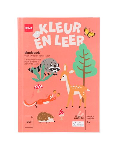 kleur en doe boek 4+