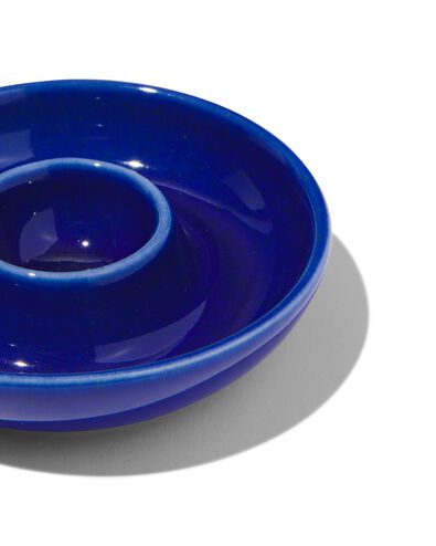 eierdop &Oslash;11.5cm aardewerk blauw