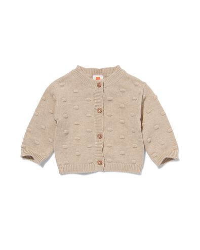 baby vest met pompons zand