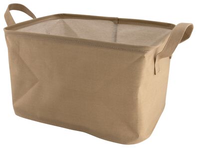 canvas mand 29x38x22 naturel