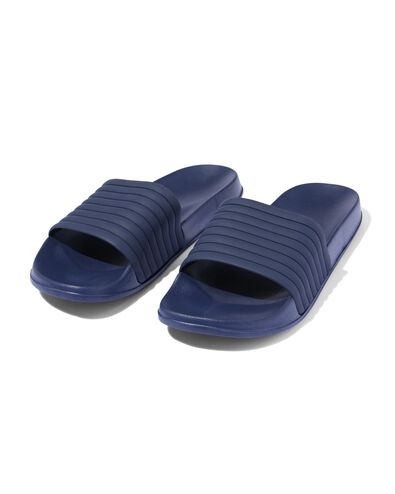 heren badslippers blauw