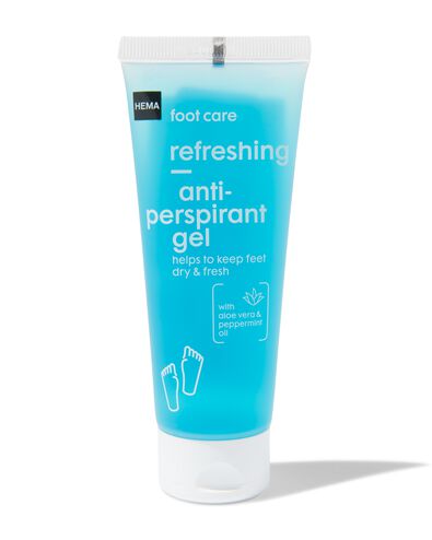 verfrissende anti-transpirant gel voor voeten 75ml