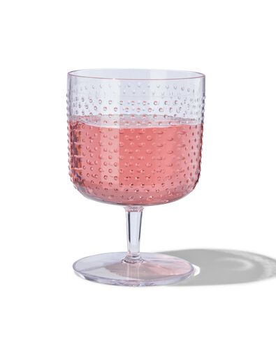 wijnglazen 250ml kunststof - 2 stuks