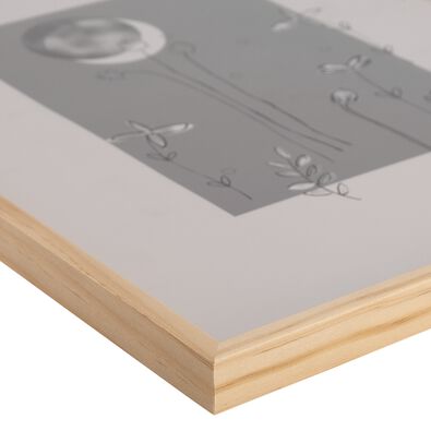 fotolijst hout 30x40 naturel