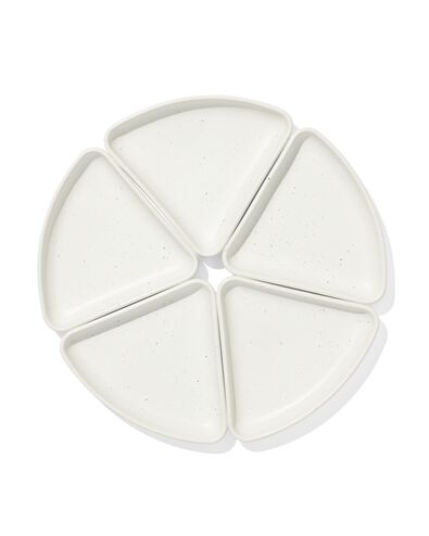 gourmetbakjes &Oslash;12cm Helsinki 5 stuks wit